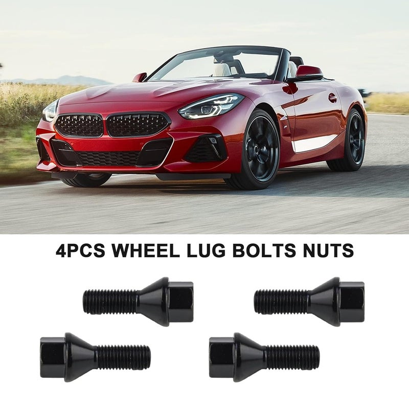 MUNIK 4PCS 36136781150 M12 x1.5 Wheel Bolts Suitable for MINI R50 R53 R56 R52 1.6L 1.6T Suitable for BMW 1,3,5,6,X1,X5,Z4 Series Replace# 36130141574 36130141576 36131095390 - Image 2